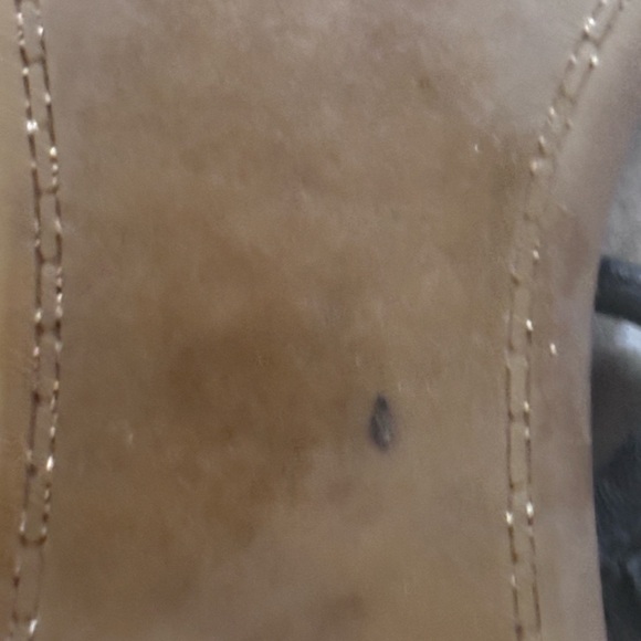 Tory Burch Black Sandals with Gold Trim - Picture 7 of 8